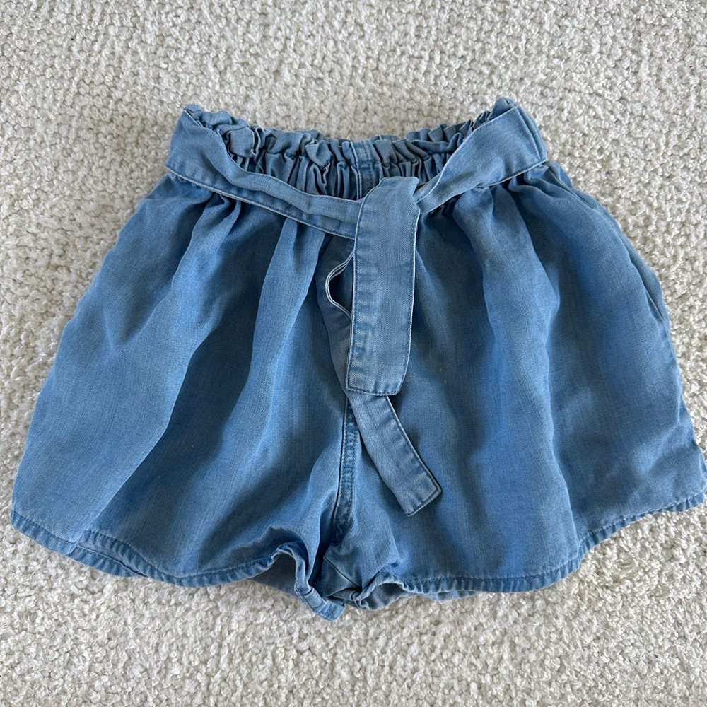 Zara girls flowy shorts